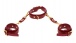 Taboom - D-Ring Collar w Wrist Cuffs - Red photo-3
