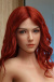 Julie European Realistic Sex Doll, Red Hair, Ultra Soft Silicone 172 cm (5’6 ft) photo