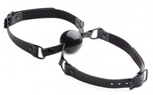 Master Series - Doppleganger Double Mouth Gag - Black photo