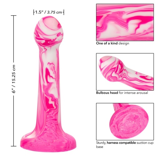 CEN - Twisted Bulb Anal Plug - Pink photo