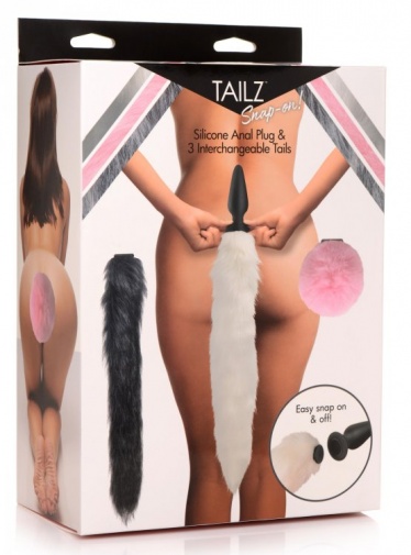 Tailz - 后庭塞连3条可互换尾巴 照片