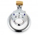 MT - Mustang Chastity Cage 45mm - Silver photo-2