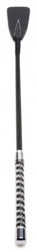 Strict - Short Leather Riding Crop - Black photo