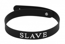 Master Series - Silicone Collar Slave - Black photo