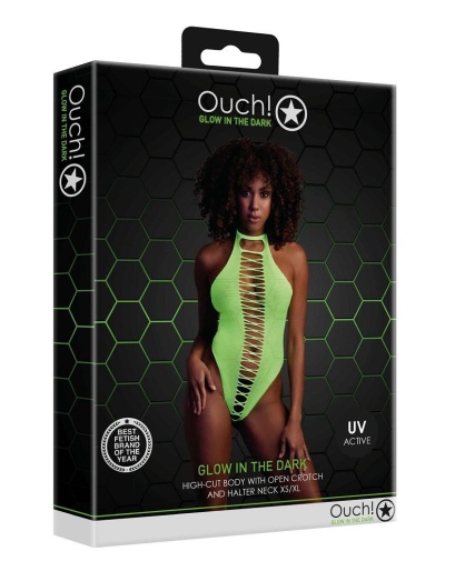 Ouch - Glow In Dark High-Cut Body - Green photo