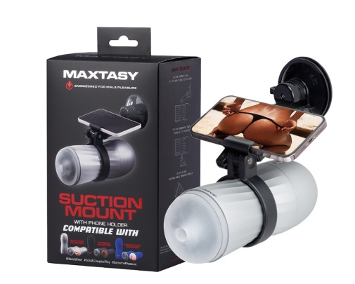 Maxtasy - Suction Mount - Black photo