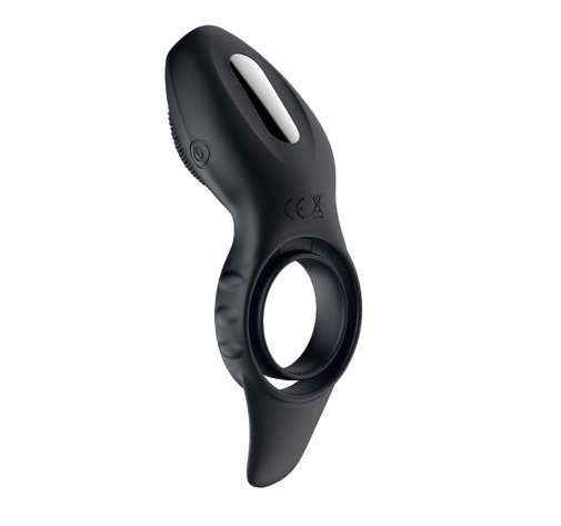 Secwell - Vibro Ring w Clir Stimulator - Black 照片