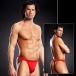 Blueline - Performance Microfiber Thong - Red - S/M photo-3