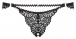 Obsessive - Mixty Crotchless Panties - Black - S/M photo-7