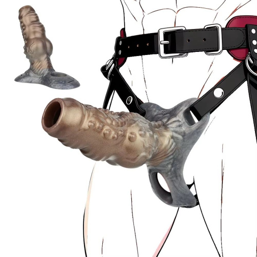 FAAK - Monster Hollow Penis Strap-On M photo