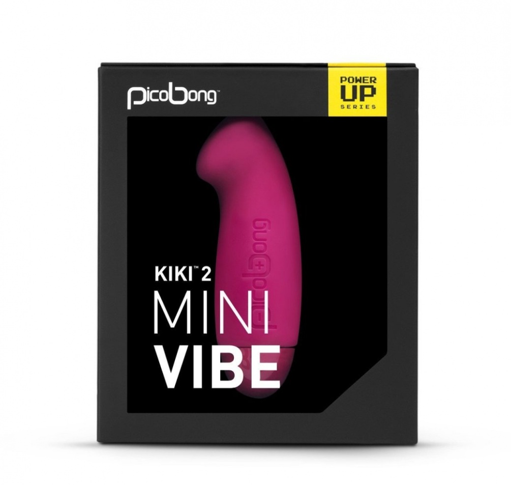 Updated with twice the power, KIKI™ 2 has a flattened tip pe... PicoBong - Kiki 2 Mini Vibe - Cerise photo-2