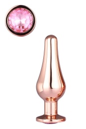 Dreamtoys - Gleaming Love Pleasure Plug S - Rose Gold photo