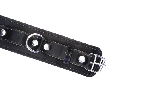 Liebe Seele - Metallic Shade Wrist Cuffs - Black 照片