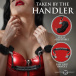 Master Series - Handler Furry Handcuffs - Black photo-4