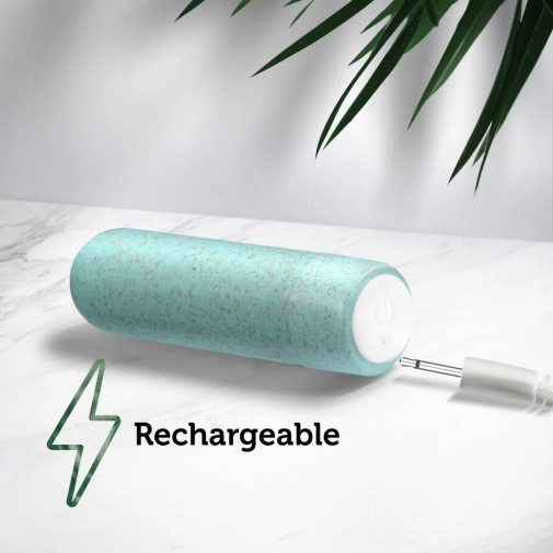 Gaia - Eco Rechargeable Bullet - Aqua photo