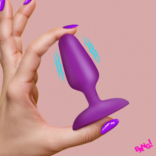 Bang! - Flexible Vibro Plug - Purple photo