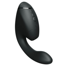 Womanizer - Next DUO 3D阴蒂吸啜及G点按摩器 - 黑色 照片