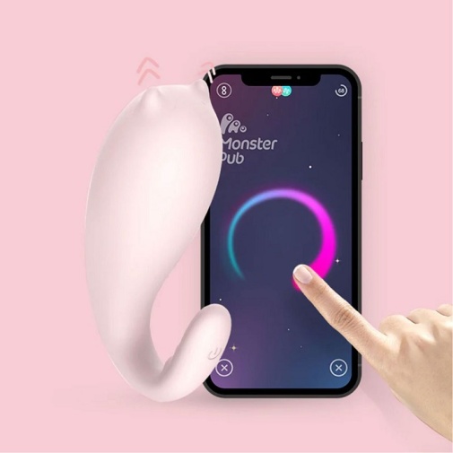 Monster Pub - 恶魔先生 1X G点震动器 - 粉红色 照片