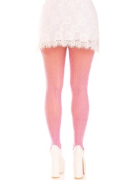 Leg Avenue - Sweetheart Striped Tights - Pink 照片