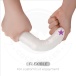 Cock Miller - 19.5cm Lighting Vibro Dildo - Pearl photo-2
