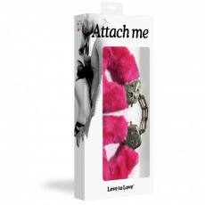 Love to Love - Attach Me Handcuffs - Pink photo