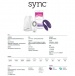 We-Vibe - Sync Couple Vibrator - Purple photo-12