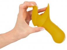 YNF - 阴茎震动器 - 黄色 照片