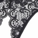 Ohyeah - Crotchless Lace Panty - Black - M photo-12