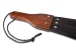 Prowler - Leather and Wood Fringe Paddle - Black 照片-3