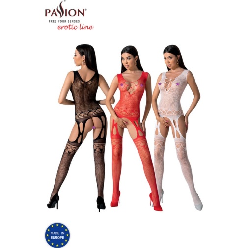 Passion - Bodystocking BS099 - Red photo
