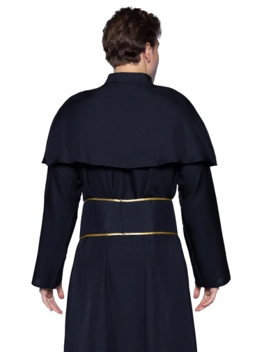 Leg Avenue - 祭司2件套裝 - 黑色 - 加大碼 照片