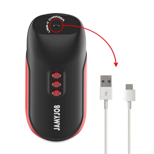 Jamyjob - Blaze Mouth Suction Vibro Masturbator photo