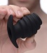 Master Series - Hive Ass Hollow Anal Plug S-size - Black photo-2