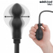 Addicted Toys - Inflatable Double Anal Plug - Black photo-3
