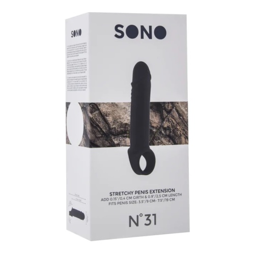 Sono - #31 Stretchy Extension Sleeve - Black photo