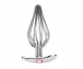 MT - Hollow Anal Plug S - Silver photo-2