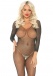 Leg Avenue - Crystalized Seamless Bodystocking - Black photo-4