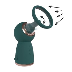 Pumped - Exquisite Vulva & Breast Pump - Forest Green 照片