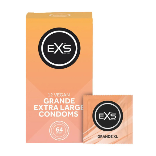 EXS - Vegan Extra Large Condoms 12's Pack 照片