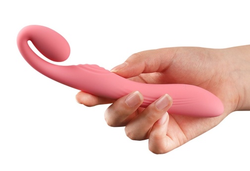 Arosum - G-Snuggle Unisex Vibrator - Pink photo