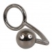 TOF - Steel Cock Ring with Anal Ball photo-6