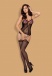 Obsessive - Bodystocking F227 - Black - S/M/L photo-5
