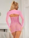 Ohyeah - Bow Sexy Dress - Pink - M photo-2