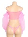 Ohyeah - Sexy Mesh Set - Pink - M 照片-10