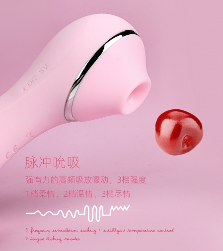 OTOUCH - Pet 阴蒂吸啜及按摩器 - 粉红色 照片