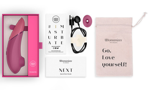 Womanizer - Next 3D Pleasure Air Stimulator - Dusky Pink photo