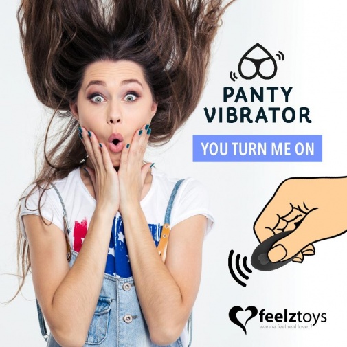 Feelztoys - Panty Vibe Remote Control - Black photo