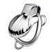 FAAK - Shell Chastity Cage 45mm - Silver 照片-3