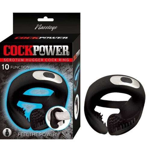 Nasstoys - Cock Power Vibro Ring - Black photo