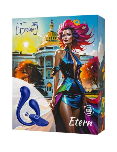 Leroina - Etern APP Multi-Use Vibrator - Blue 照片